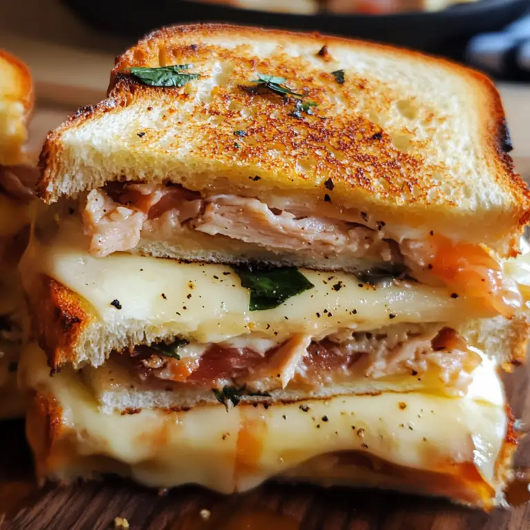Ultimate Turkey Melt Sandwich | My Savory Twist